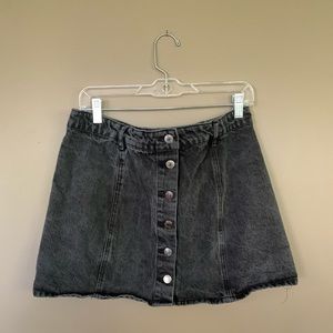 Forever 12 Black denim skirt size 30